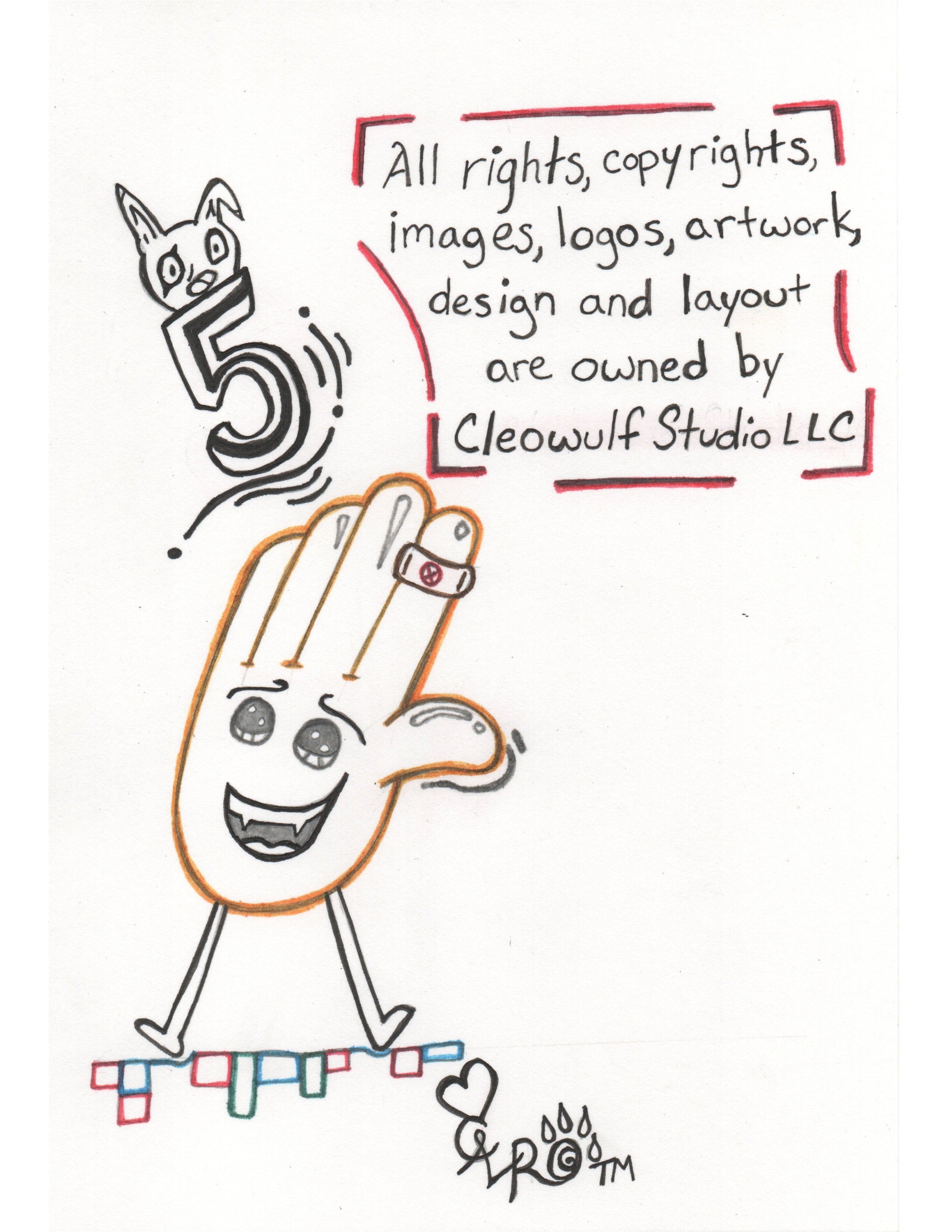 Sample coloring page from Escape From Reality digital download