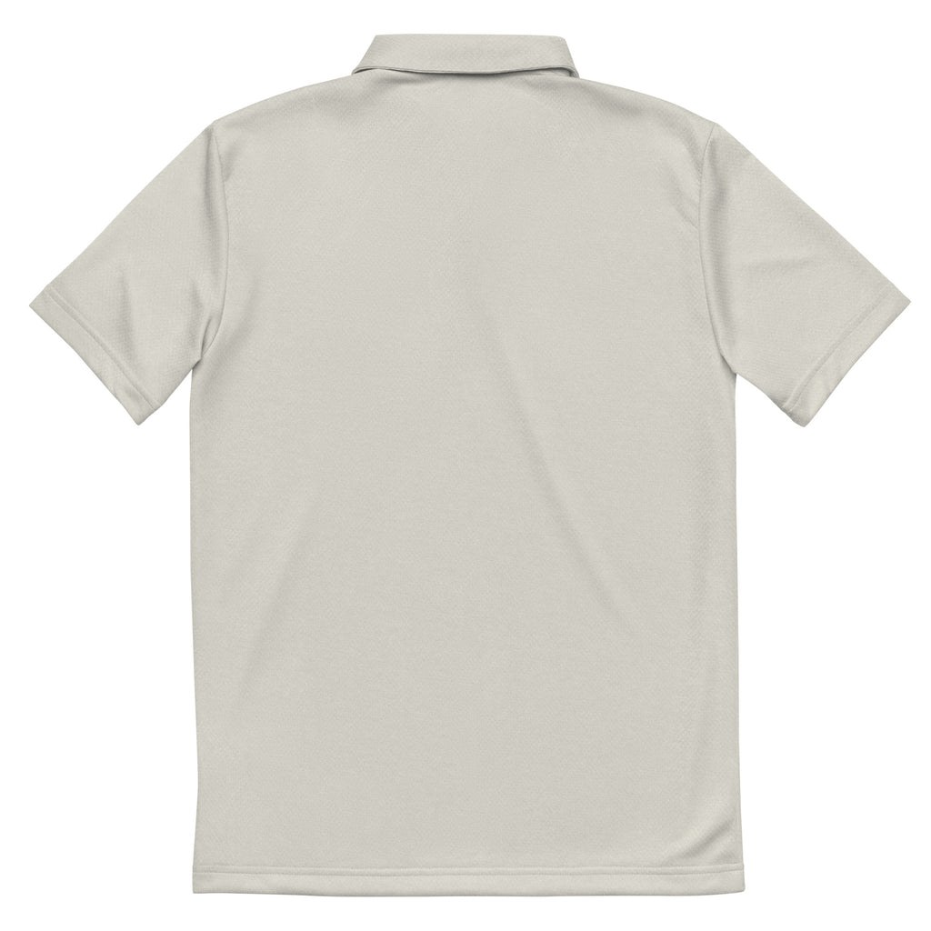 Skull Polo white back view
